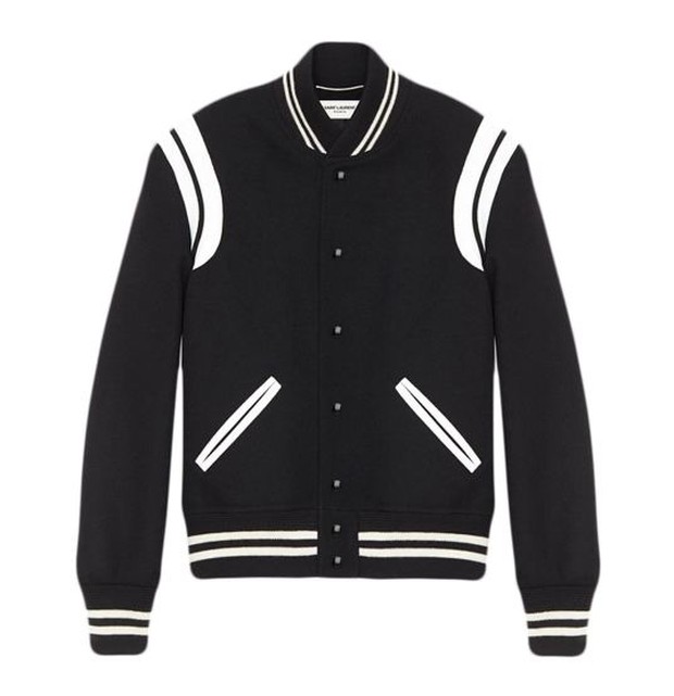 Teddy Bomber Jacket dari Saint Laurent/Sumber/Eraldo. Teddy Bomber Jacket dari Saint Laurent.