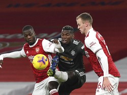 Babak I Tuntas, Arsenal Vs MU Masih Tanpa Gol