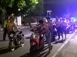 Terciduk Balap Liar, 52 Motor di Kota Blitar Diamankan