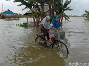 Sungai Wulan Meluap, 5 Desa di Kudus Tergenang Banjir