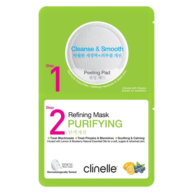 Clinelle Peeling Pad & Refining Mask Purifying/clinelle.com Clinelle Peeling Pad & Refining Mask Purifying