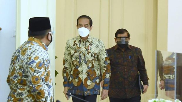 Jokowi pimpin ratas soal PPKM (Dok. Biro Pers Setpres)