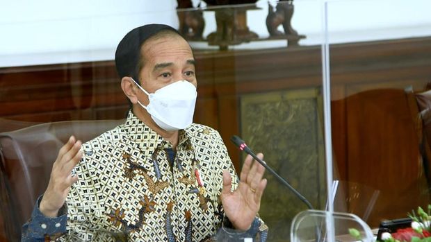 Jokowi pimpin ratas soal PPKM (Dok. Biro Pers Setpres)