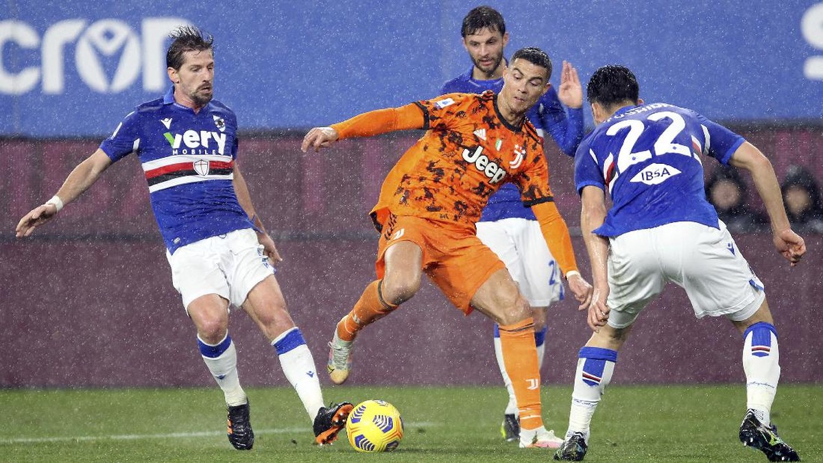 Cristiano Ronaldo kembali tak mencetak gol untuk Juventus. (Foto: AP/Tano Pecoraro)