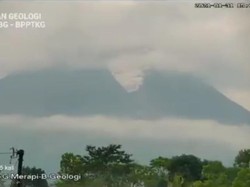 Gunung Merapi Kembali Semburkan Awan Panas Sore Ini