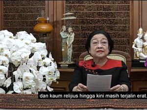 Harlah NU Ke-95, Megawati: Kedekatan Kaum Nasionalis dan Religius Erat