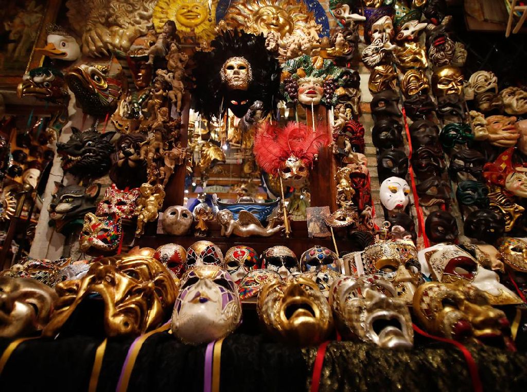 Merdeka dari COVID-19, Venesia Kembali Gelar Karnaval Akbar