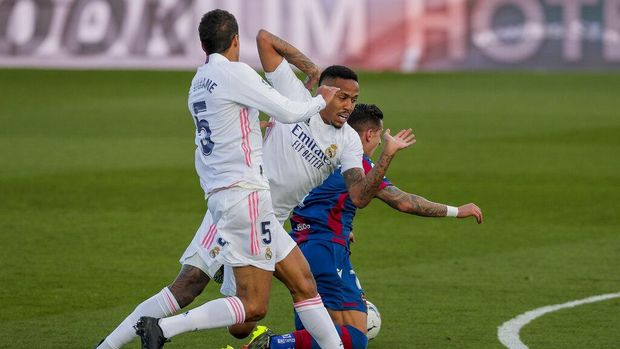 Real Madrid Vs Levante 10 Pemain Los Blancos Takluk 1 2