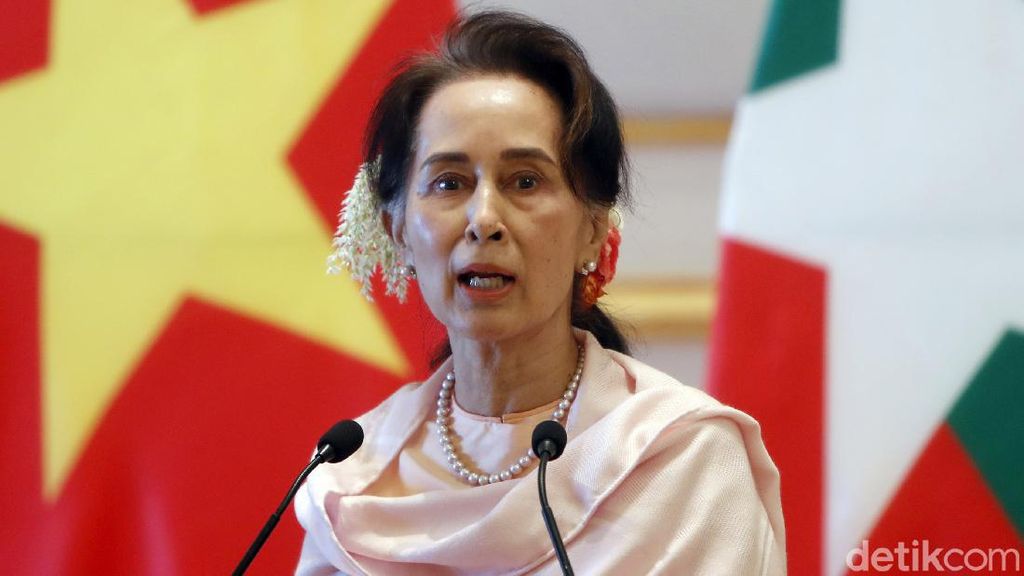 Milihat Sosok Aung San Suu Kyi yang Kini Ditahan
