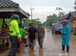 Banjir di Banyuwangi Rendam Ratusan Hektare Sawah dan Rumah Warga