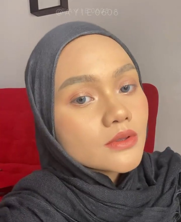 Hasil Bakar Foundation/Foto: instagram.com/ayie0608 Hasil Bakar Foundation/Foto: instagram.com/ayie0608