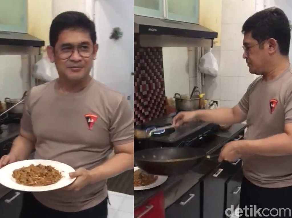 Kapolda Sulawesi Selatan Ternyata Jago Bikin Nasi Goreng Kapolda Sulawesi Selatan Ternyata Jago Bikin Nasi Goreng