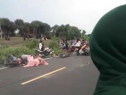 Pembalap Liar Tabrak 2 Pengendara di Jember, Polisi Lacak Pelaku dan Korban