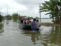 Banjir di Kudus Semakin Tinggi, 1 Dukuh Terisolir