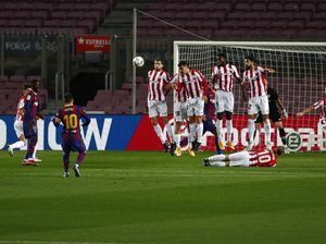 Dari Tendangan Bebas, Messi Paling Doyan Jebol Gawang Bilbao