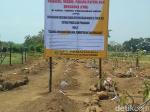 Makam COVID-19 di Kota Pasuruan Tersisa 10 Liang Makam COVID-19 di Kota Pasuruan Tersisa 10 Liang