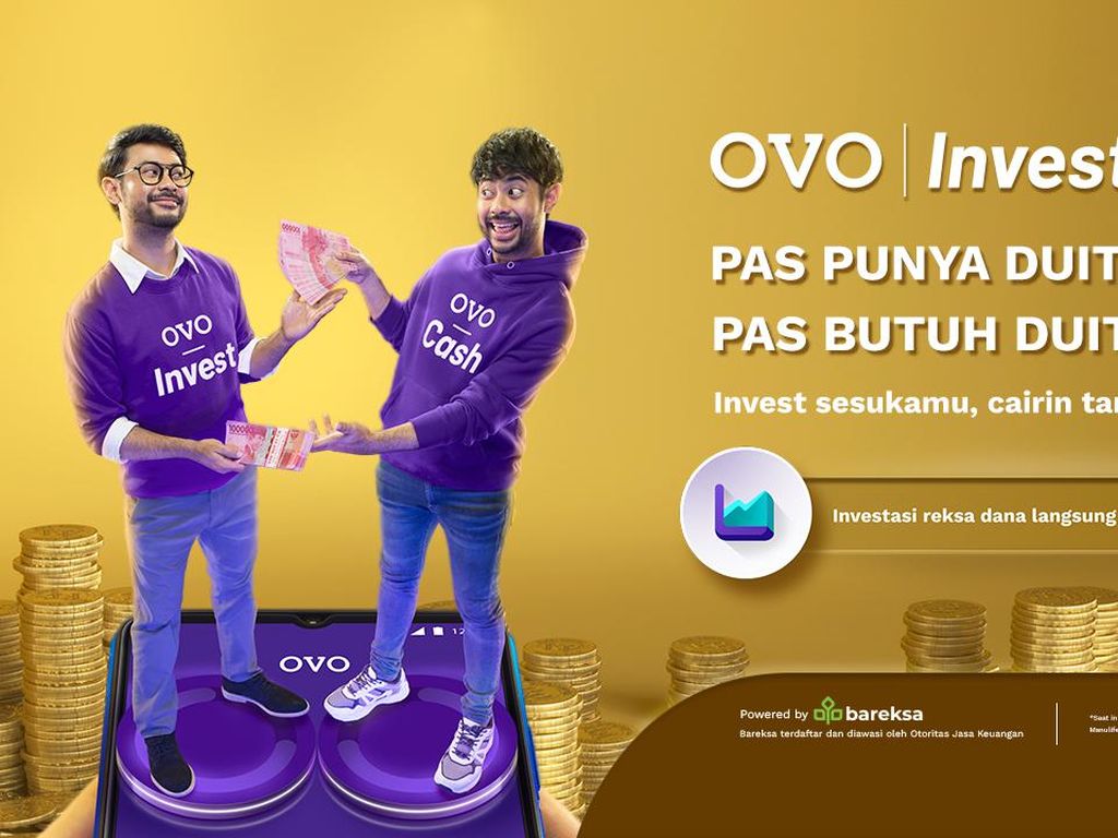 Hanya Rp 10 Ribu, Investasi Pencairan Instan Kini Bisa Lewat OVO Hanya Rp 10 Ribu, Investasi Pencairan Instan Kini Bisa Lewat OVO