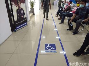Tingkatkan Pelayanan, Polrestabes Surabaya Fasilitasi Penyandang Disabilitas
