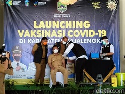 Vaksinasi COVID-19 di Majalengka, Bupati-Ketua DPRD Tak Lolos Skrining