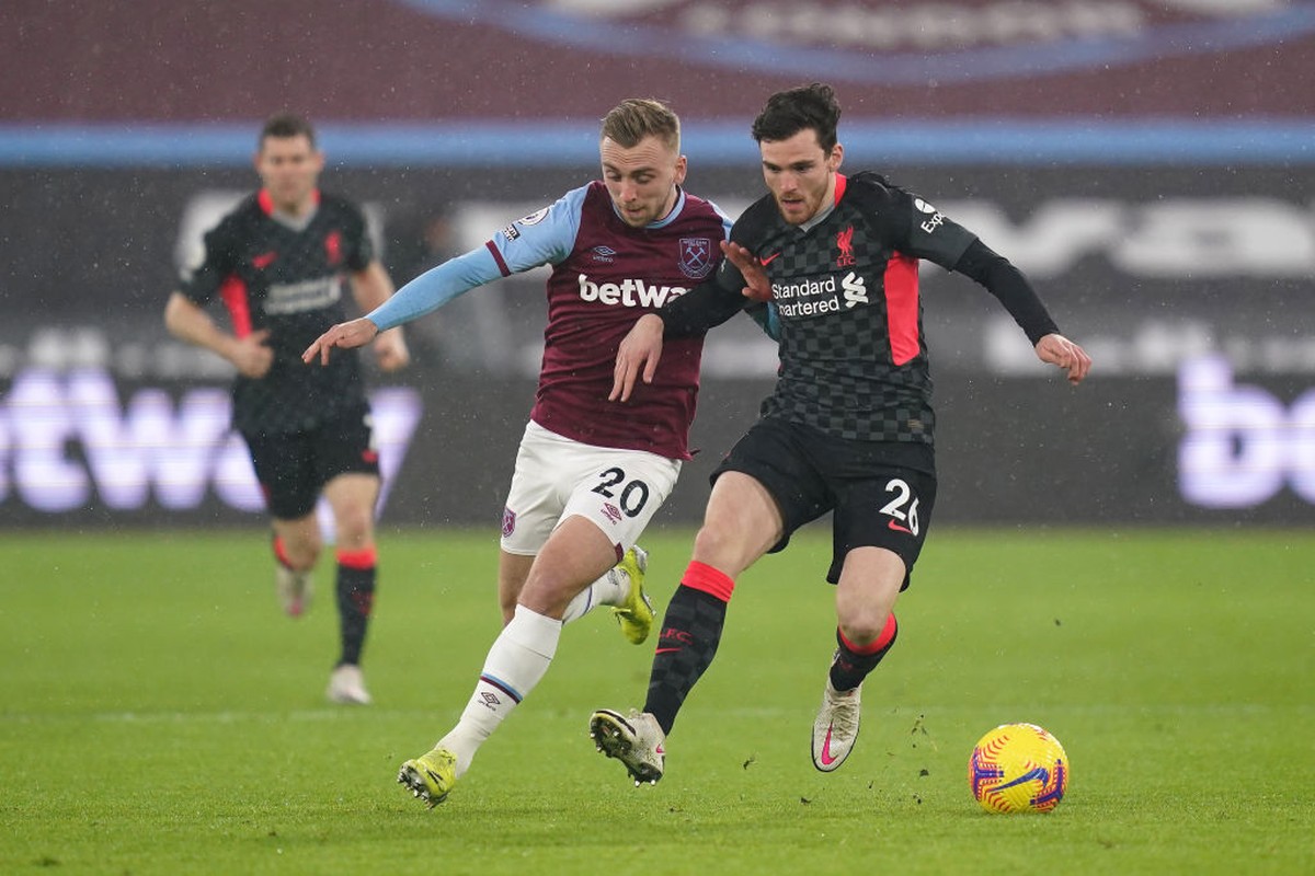 West Ham vs Liverpool Masih 0-0 di Babak Pertama (Getty Images/Pool)