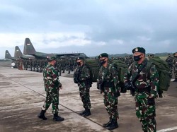 Yonif Para Raider 501 Kostrad Terbang ke Intan Jaya, Bikin Merinding KKB