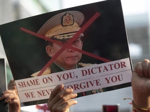 Kecam Kudeta Militer, Ribuan Orang Gelar Aksi Demo di Myanmar Kecam Kudeta Militer, Ribuan Orang Gelar Aksi Demo di Myanmar