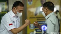 Diketahui, Ketum PSSI Mochmad Iriawan (Iwan Bule) bertemu dengan Menpora Zainudin Amali hari ini.