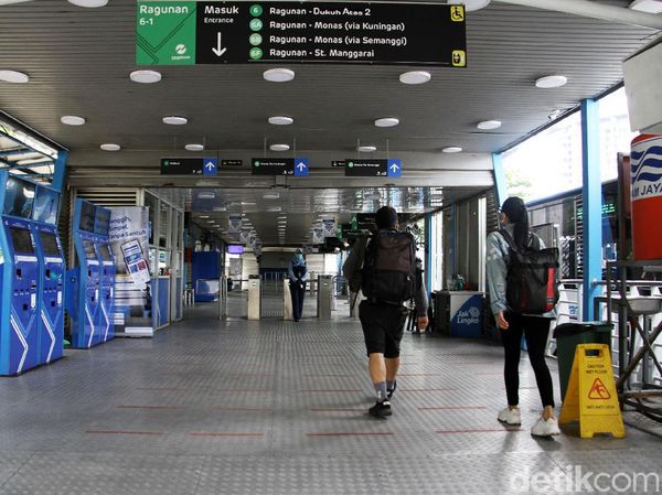 Bakal Direnovasi, Halte Transjakarta Ragunan Masih Beroperasi