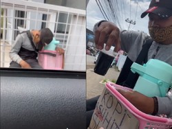 Terkantuk-kantuk, Bocah Ini tetap Gigih Jualan Kopi Keliling demi Bantu Ayahnya