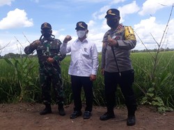 Tinjau Lahan Food Estate, Kapolda Kalteng Pastikan Keamanan Panen Raya