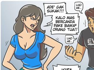 Komik Strip Om Bebih Disebut Nakal, Pernah Dilarang Instagram