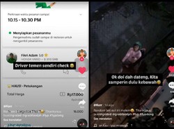Ngakak! Pesan Makanan Via Ojol, Netizen Ini Dilayani Teman Sendiri