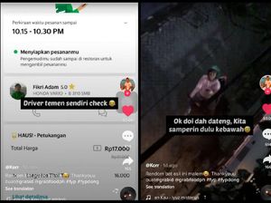 Ngakak! Pesan Makanan Via Ojol, Netizen Ini Dilayani Teman Sendiri Ngakak! Pesan Makanan Via Ojol, Netizen Ini Dilayani Teman Sendiri
