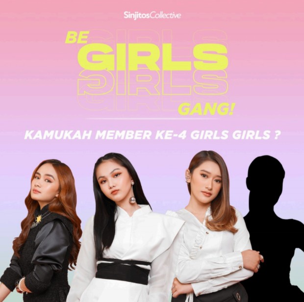 Poster audisi GIRLS GIRLS Poster audisi GIRLS GIRLS/ foto: Sinjitos Collective