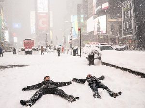 Suhu Dingin di Texas Makin Brutal di Malam Hari Suhu Dingin di Texas Makin Brutal di Malam Hari