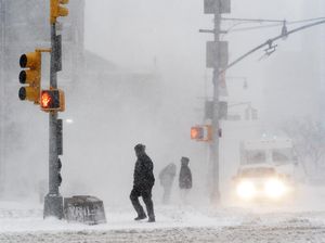 Kroasia dan Slovenia Dilanda Badai Salju Kroasia dan Slovenia Dilanda Badai Salju