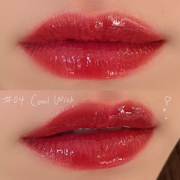 Review Glow Pop Tint Hasil pemakaian Glow Pop Tint dengan warna Coral Wish