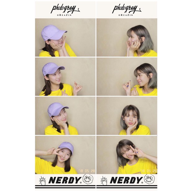 Seungyeon membagikan fotonya bersama Jeongyeon saat menghabiskan waktu bersama