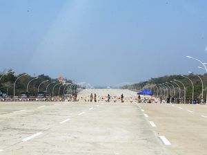 Suasana di Ibu Kota Myanmar saat Militer Ambil Alih Kekuasaan