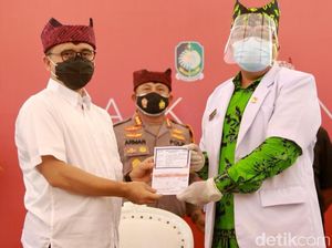 Vaksinasi Nakes Banyuwangi Capai 68,3 Persen