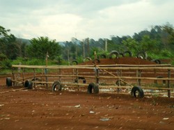 Balapan Motocross di Teluk Wang Sakti