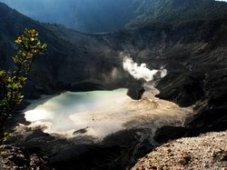 Eksotiknya Tangkuban Perahu