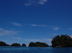 Lukisan Telapak Tangan Dinding Batu