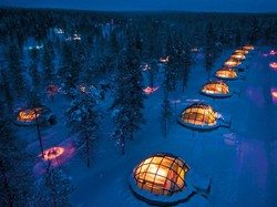 Menengok Desa Igloo di Finlandia