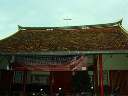 Nuansa Oriental di Gereja Santa Maria De Fatima