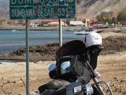 Riding to Komodo Island