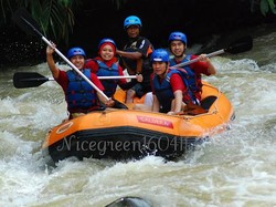 Serunya Rafting dan Paintball di Caldera-Sukabumi