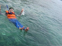 Snorkling Pertama, Terumbu Karang Pertama