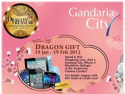 Yuk! Rasakan Serunya Imlek di Gandaria City