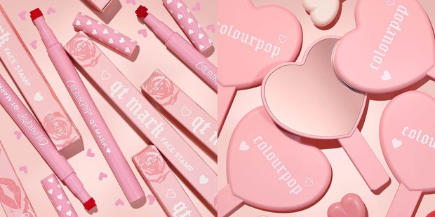 Koleksi terakhir dalam ColourPop Valentine’s Day Collection adalah QT Mark Heart Face Stamp  dan kaca yang manis
